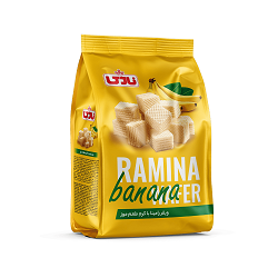 نادی مینی ویفر رامینا پاکتی موز 90 گرم